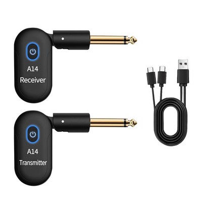 2.4GHz Wireless System for Electric Guitar Bass Violin Receiver Transmitter rr