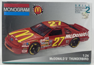 NEW Monogram Model Kit - McDonald's Thunderbird #27 - NOS!
