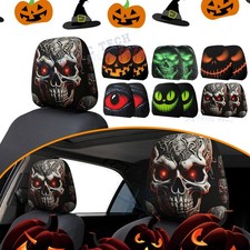 Universal Personalized Costume Front Seat Head Rest Cover Auto Suv Accessories Universal Personalized Costume Front Seat Head Rest Cover Auto Suv Accessories