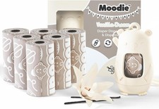Disposable Diaper Bags Dispenser COMBO PACK 105 VANILLA SCENTED Baby Poop Bags