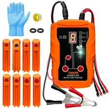 Fuel Injector Tester and Cleaner Tool Kit DIY Cleaning Tool Kit 8 Pulse Modes...