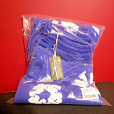 AUTHENTIC Denim Tears Cotton Wreath Blue Sweatpants Size Medium