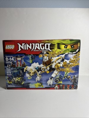 LEGO Ninjago Master Wu Dragon 70734 Building Kit Complete