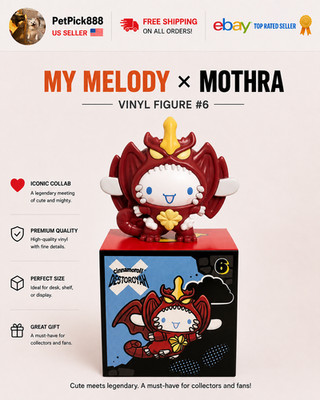 2026 Mc Donalds Hello Kitty and Friends Godzilla #Cinnamoroll X Destoroyah #6
