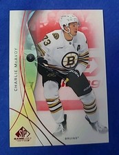 Charlie McAvoy BRUINS 2024-25 SP Game Used Red Base