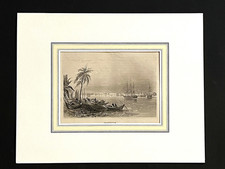 Kalkuta, Kalkuta. Staloryt ok. 1840, Ganges, Indie, Indie