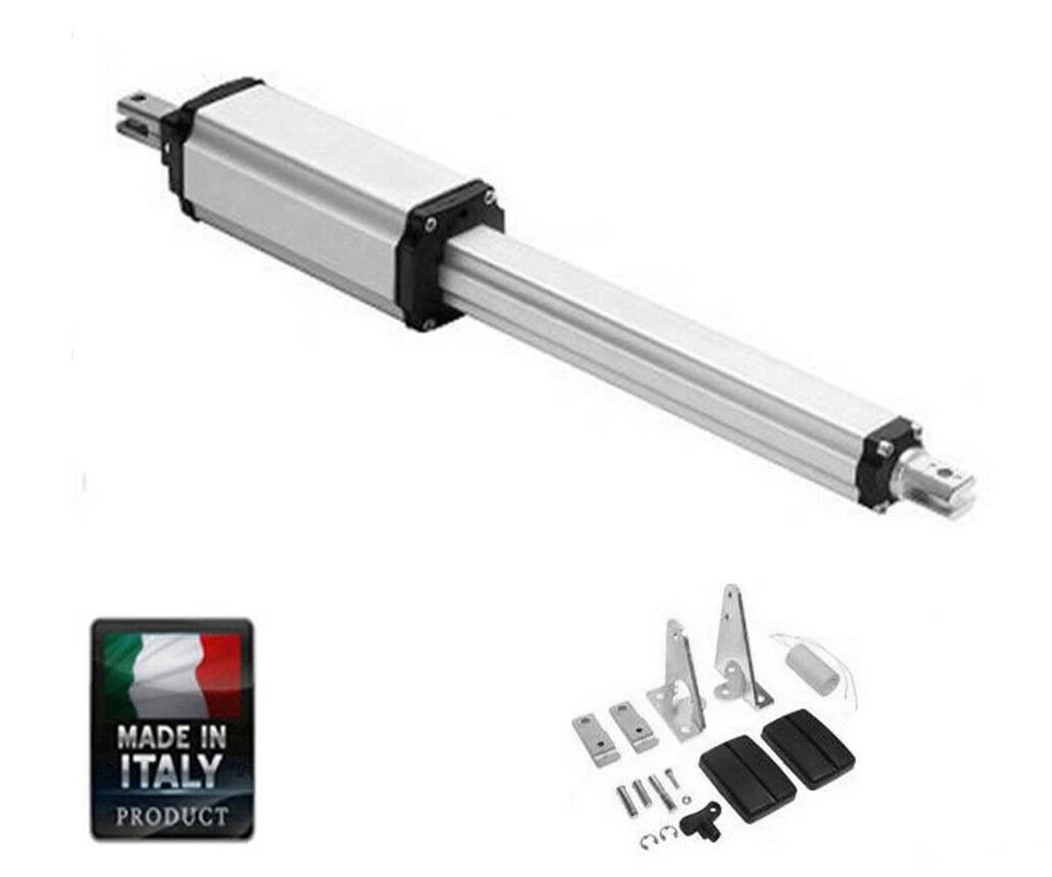 PISTONE 230V PM CORSA 400 REVERSIBILE ELETTROMECCANICO MOTORE CANCELLO BATTENTE