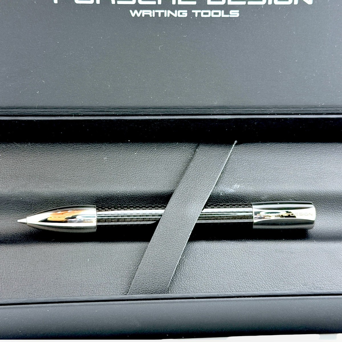 Porsche Design P3140 Tec Flex Black Carbon Shake Action Ballpoint