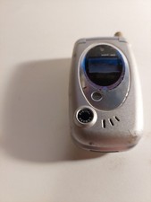 Pantech PN215 Vintage Flip Phone Verizon Untested For Parts only No Charger