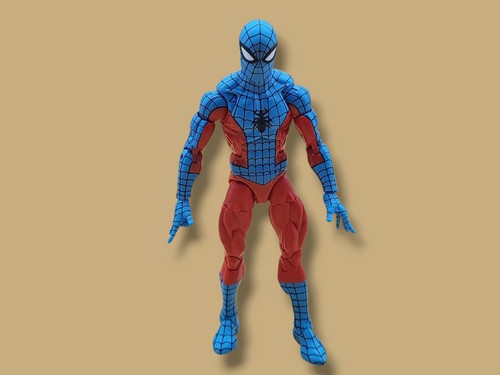 2021 Hasbro Marvel Legends Retro Spider-Man Web-Man Action Figure Complete! - Picture 2 of 7