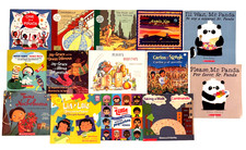 14 Lot Children's Picture Books: Bilingual - Spanish  English Paperbacks 