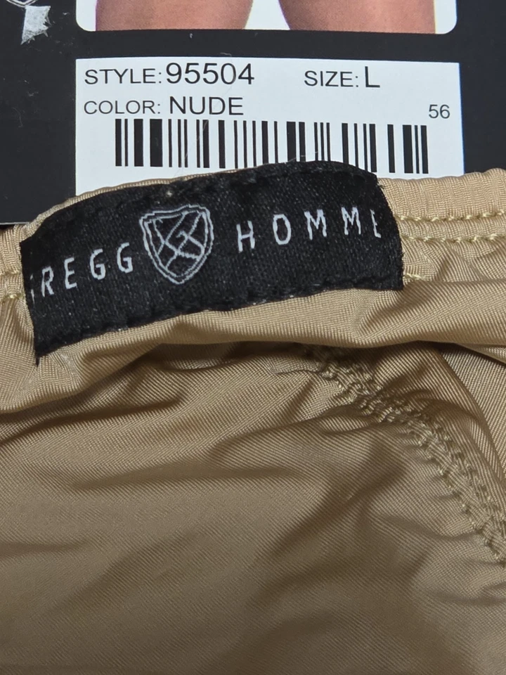 (2) GREGG HOMME Room-Max Thong Black 152704 & Virgin Thong Nude 95504 ~ Size L - Image 2 of 4