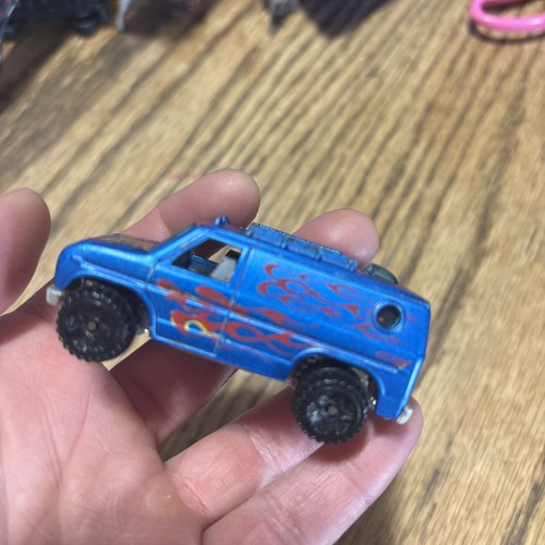 Hot Wheels Blue Flame Van Vintage 1977 - Afbeelding 1 van 5
