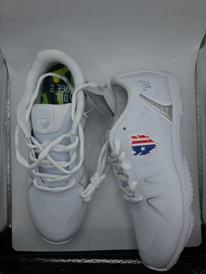 Varsity Womens Cheerleading Shoes White DBL Edge Athletic Sneakers  Lace Up