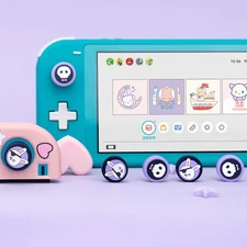 Thumb Grip Caps for Nintendo Switch / Switch Lite / OLED Silicone 4PCS Rabbit