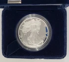 2006 W American Silver Eagle $1 Dollar 1 Oz 999 Silver, Uncirc, With Case