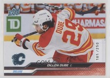 2023-24 Upper Deck Series 1 Deluxe 185/250 Dillon Dube #24 1e7g