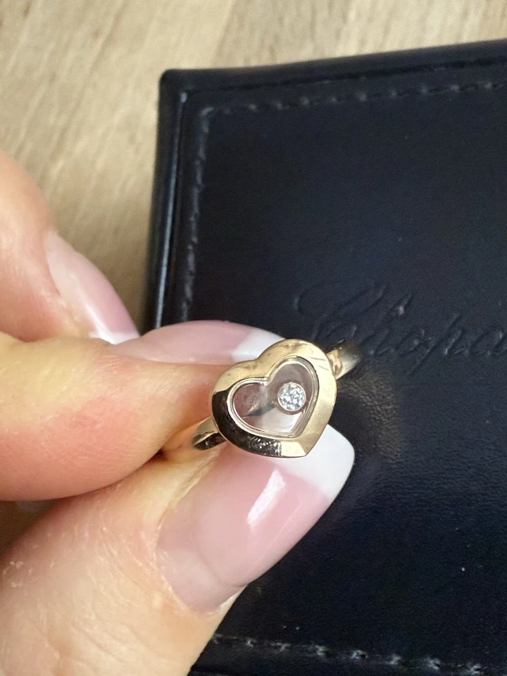 Chopard Happy Hearts Ring 750er Roségold mit Zertifikat Np 2310€ - Bild 2 von 4