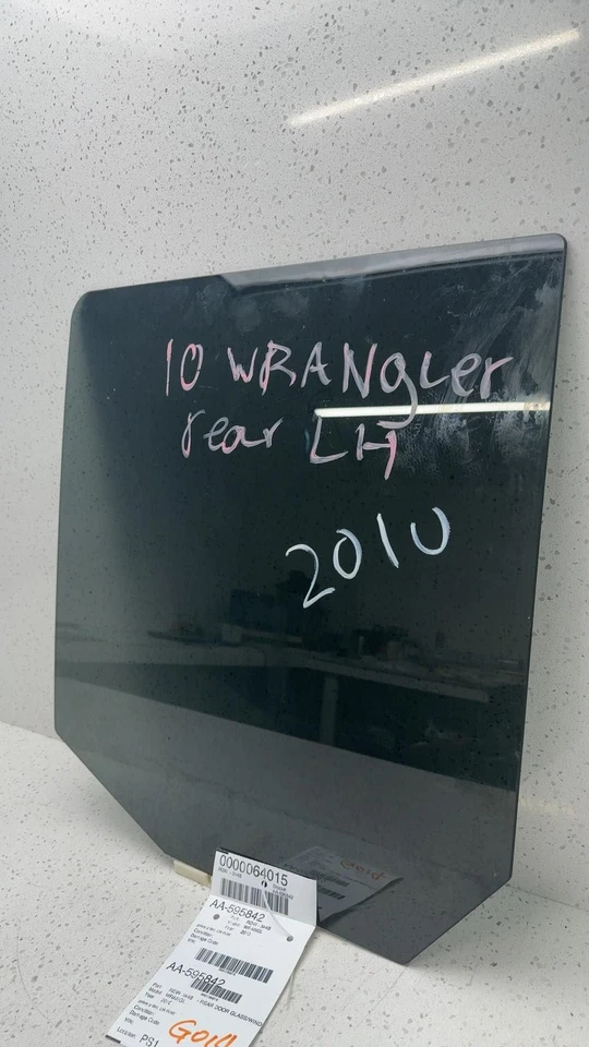 2007-2018 JEEP WRANGLER Rear Door Glass/window Jeep Left Foto 2 de 4