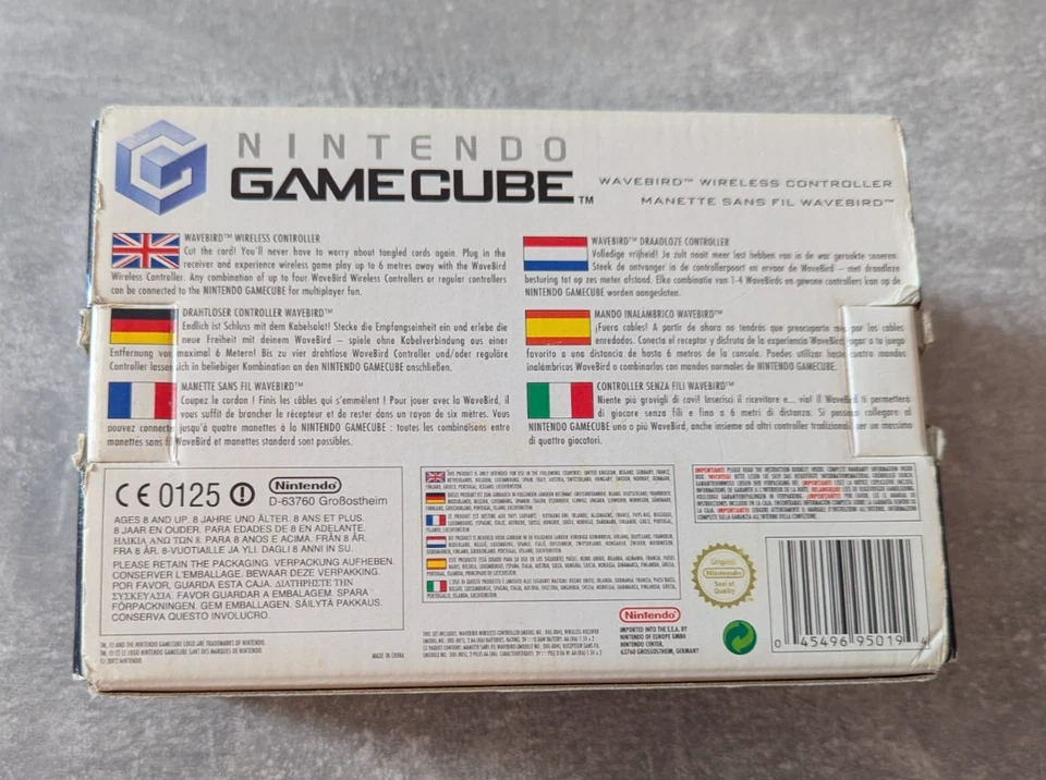 Original Nintendo Gamecube Controller Wavebird Wireless mit OVP - Bild 3 von 4