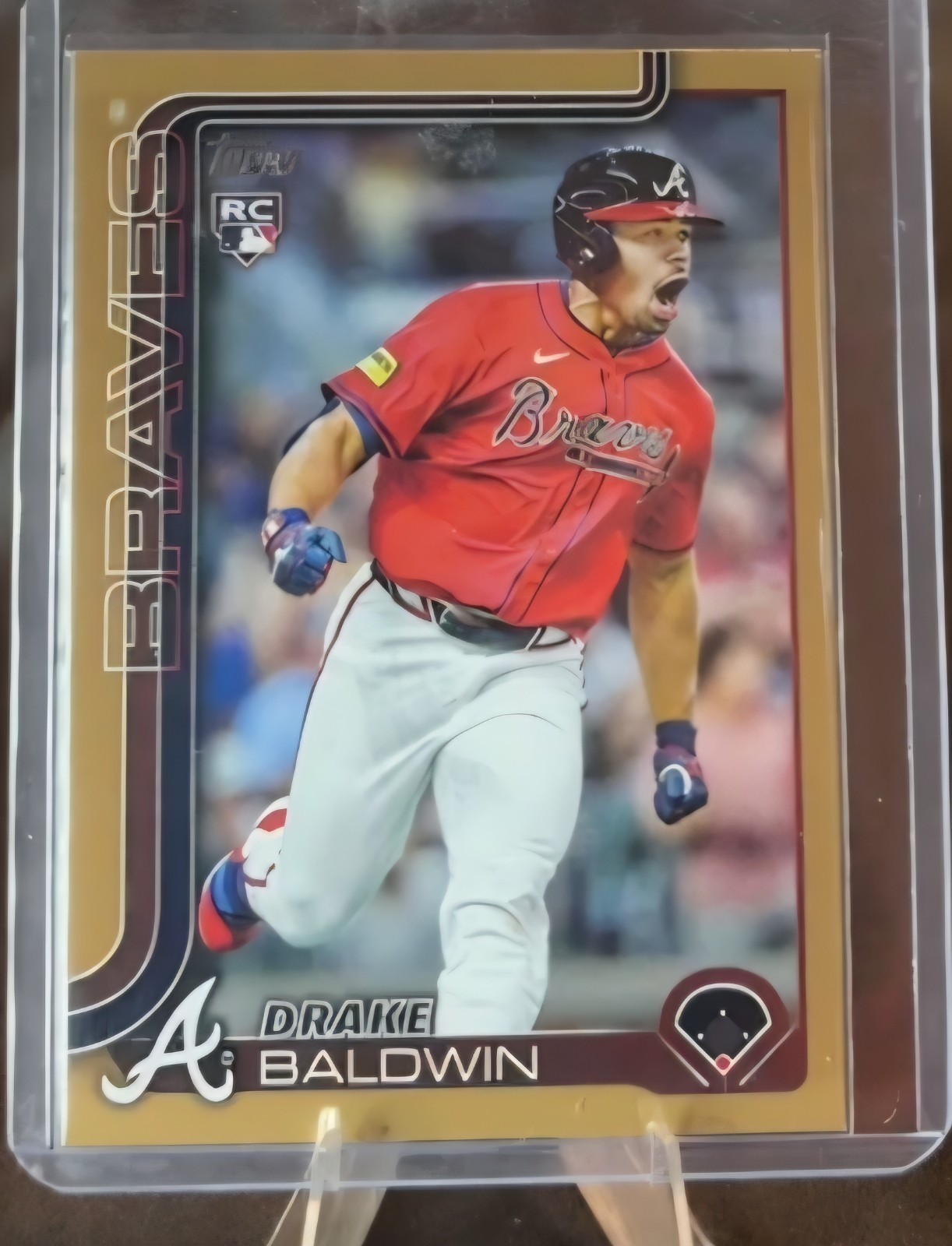 2025 Topps Update Series - Drake Baldwin #US87 Gold /2025 (RC)