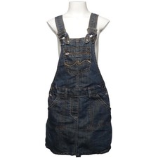 Tommy Hilfiger, Latzkleid, Größe: 164, Blau, Baumwolle/Polyester, Mädchen #oW2