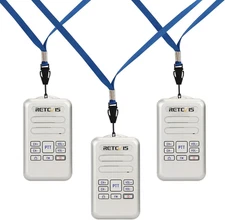 Retevis RT20 Walkie Talkies for Adults, Wearable Small Walkie Talkie for Seniors