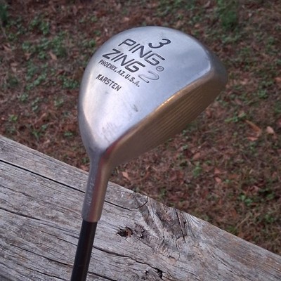 PING Zing 2 Karsten Metal 3 FAIRWAY WOOD Right Hand W54 Shaft USA