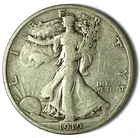 1919 S 50c Walking Liberty Half Dollar Fifty Cents