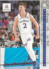 2022-23 Panini Luminance Christian Braun #6 Pink SP RC Denver Nuggets