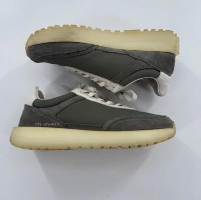 Massimo Dutti Shoes Womens Size 38 Suede Leather 1985 Advanced Sneakers Casual