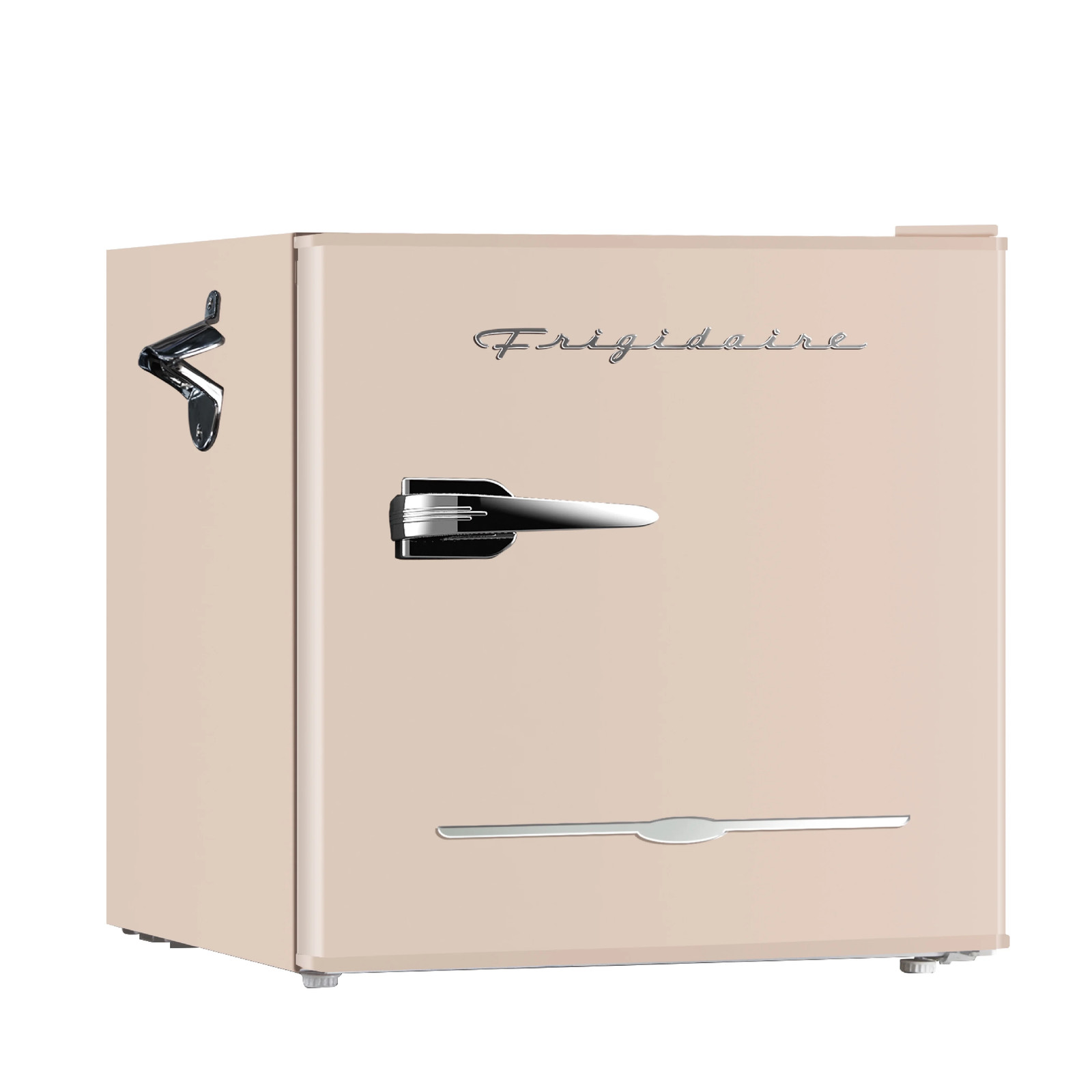 Frigidaire 1.6 Cu ft. Retro Compact Refrigerator with Side Bottle Opener, Coral