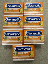 7 Chloraseptic Soothing Sore Throat Lozenges Fast Acting Numbs 18 Count Exp 6/26