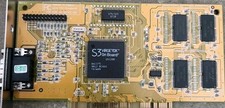 S3 VIRGE DX Q5C2BB REV:3.1 86C375 9812 BCA60 PCI Video Card Ships Quickly