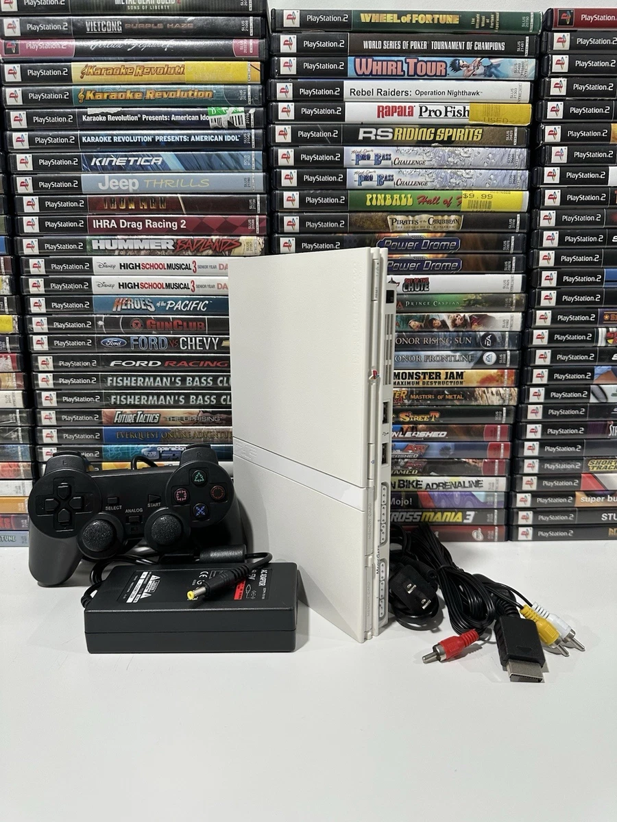 Sony PlayStation 2 - Slim White Video Game Consoles for sale | eBay