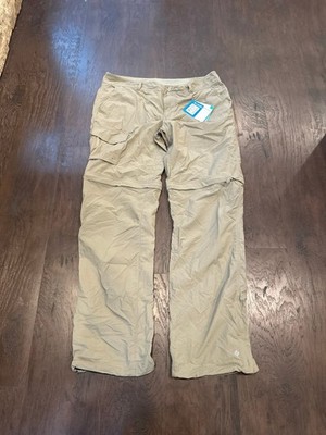 Columbia Silver Ridge Convertible Pants   Women s Size 14 Regular   Olive Green