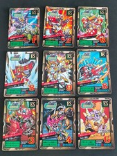 SD Gundam Carddass Battle of Knight Lot Gundam W Rare
