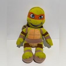 Build a Bear TMNT Michaelangelo Ninja Turtle Plush Stuffed