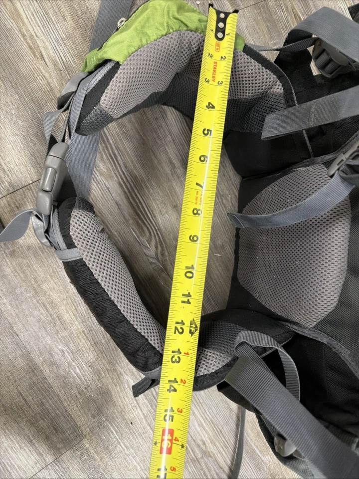 Deuter Aircontact 65+10 VariFlex X-Large Trekking Backpack green with Rain Cover - Image 4 of 4