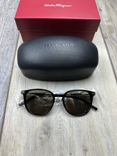 Salvatore Ferragamo Sunglasses SF1015S Black Men's AUTHENTIC