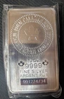 10 oz. RCM Silver Bar - Royal Canadian Mint .9999 Fine silver