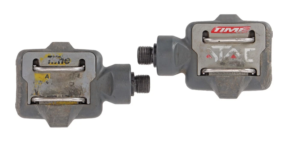 TIME ATAC Mountain Bike Clipless Pedals 2-Bolt Gray XC Gravel DH Trail MTB - Image 4 of 4
