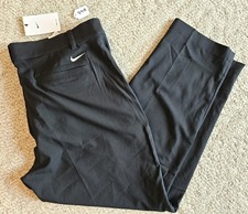 Nike Golf Pants Men  s Dri-Fit 38 X 27 Black Polyester NWT 8918