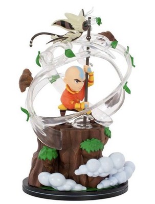 Quantum Mechanix - Avatar The Last Airbender Aang Q-Fig Max Elite Figure Diorama