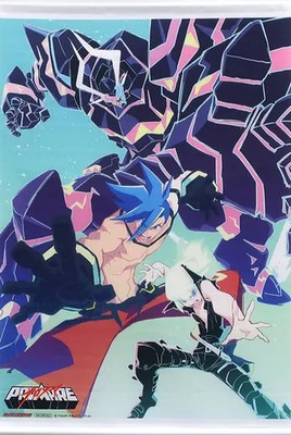 Garo & Rio B2 Tapestry Promare Limited Edition Blu-ray DVD Gamer