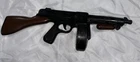 Vintage MARX Toy Machine Gun - Rifle / Ratatat Tat Noise / Works Great EXCELLENT