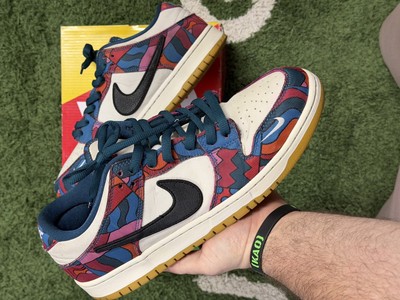 Size 12M/13.5W - Nike SB Dunk Low Pro Parra Abstract Art (2021) DH7695-600 Pre-O