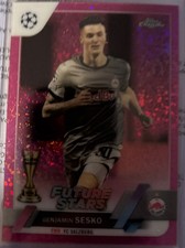 2021-22 Topps Chrome Red Bull Salzburg Team Soccer Cards Checklist 14