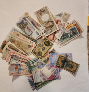 World Currency Foreign Banknote Lot