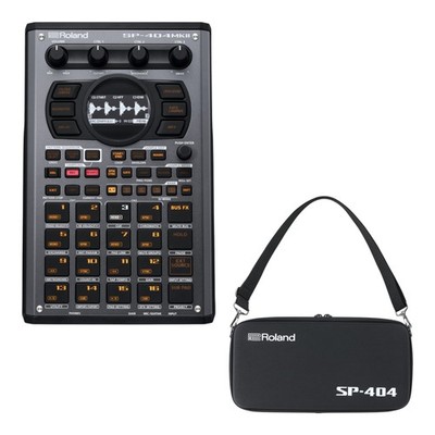 Roland SP-404MKII Linear Wave Sampler + CB-404 Carry Case Bundle